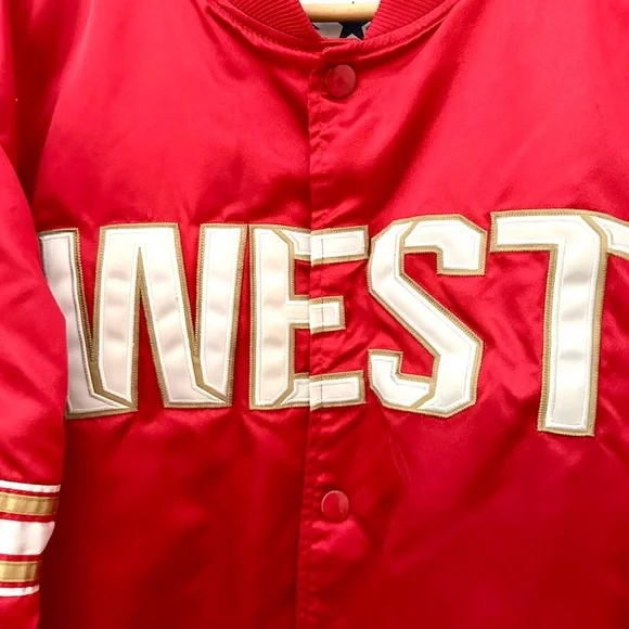 NBA Houston Rockets Western Conference All Star Jacket 2013 XXL - Picture 2 of 10